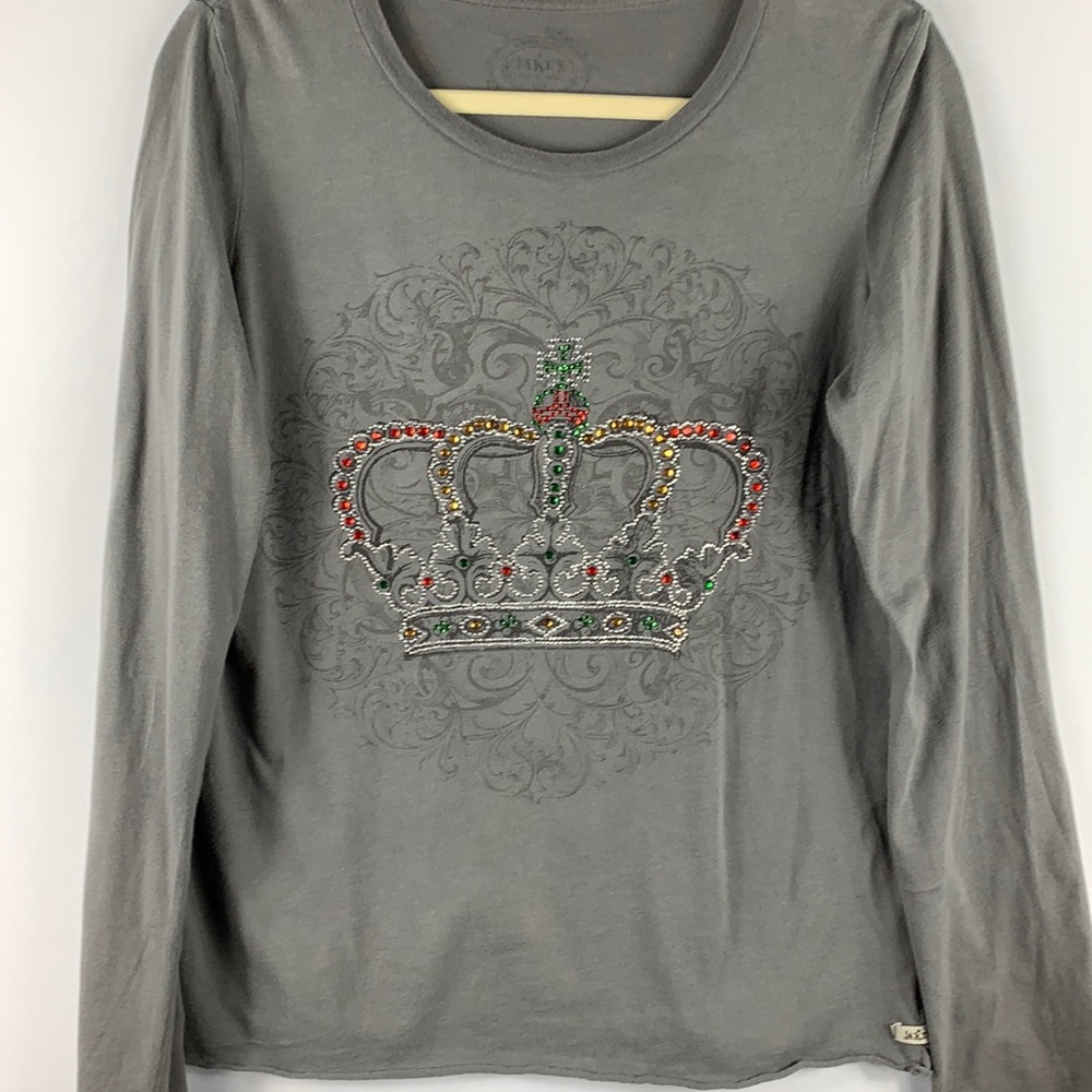 Jakes Long Sleeve Sparkle Crown Shirt